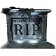 Morris TOMBSTONE PEDESTAL 22 W/ROSE