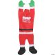 Morris SANTA HANGING FROM GUTTER