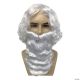 Morris SANTA WIG AND BEARD SET BRIGHT WHITE