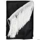 Morris SATIN FRINGED SASHES-BLACK