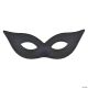 Morris SATIN HARLEQUIN MASK-BLACK