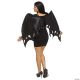 Morris WINGS BLACK/SATIN