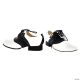 Morris SHOE SADDLE BK AND WT WMN MD- SIZE 8