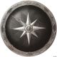 Morris SILVER AND BLACK SHIELD