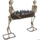 Morris SKELETONS CARRYING COFFIN DECOR