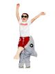 Seeing Red Child Life Guard & Shark Attack Costume White