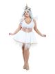 Starline Womens Size Plus Pastel Pony Unicorn Fantasy Costume, White/Multi, 1X-Large