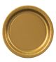Solid Party Supplies Dinner Plate Gold (24)