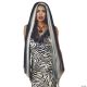 Morris WIG 36 INCH LONG WHT STREAKED