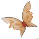 Morris WINGS BUTTERFLY ORNG HOT COLOR