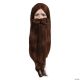 Morris WIZARD BEARD AND WIG SET-MD BRWN
