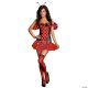 WOMENS LADYBUG COSTUME RL6406
