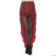 Morris WOMENS RED AND BLACK STEAMPUNK SKIRT