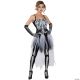 Morris WOMENS SEXY SKELETON COSTUME-LG