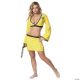 Morris WOMENS YELLOW NINJA COSTUME