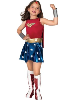 Girl Deluxe Wonder Woman Costume