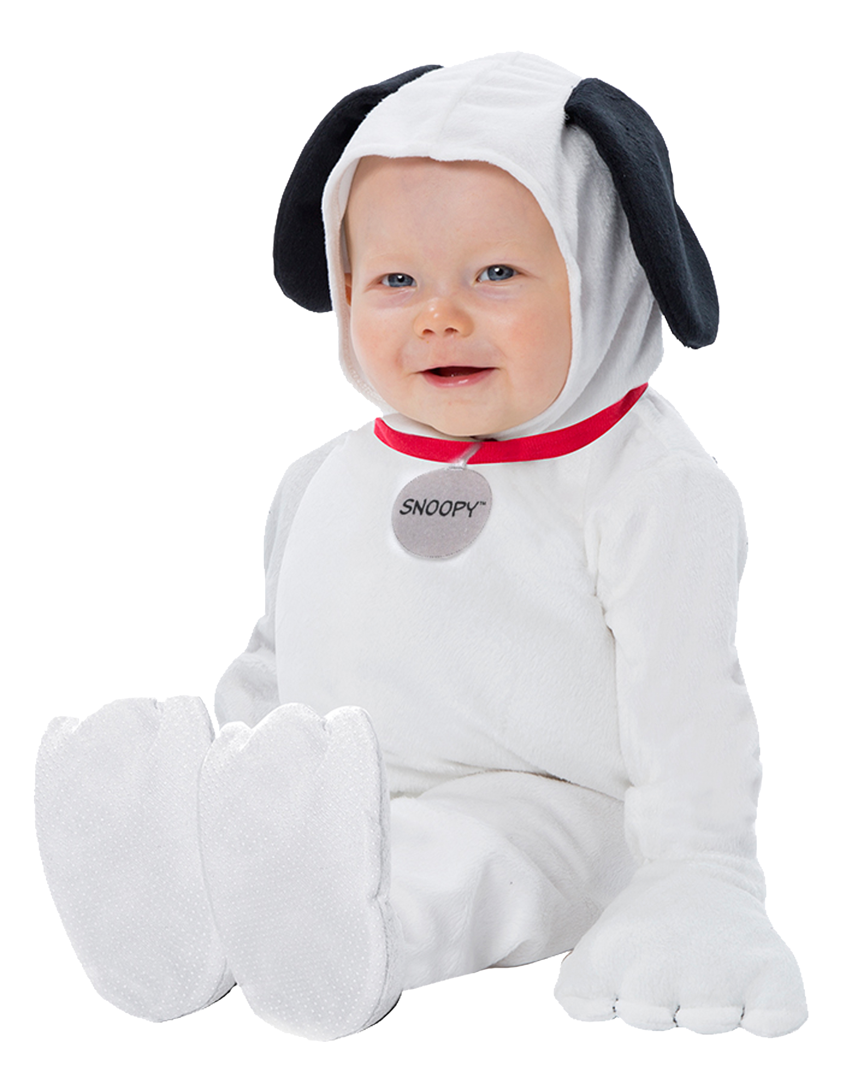 Baby Peanuts Snoopy NewBorn Costume, White, (0-9) Months