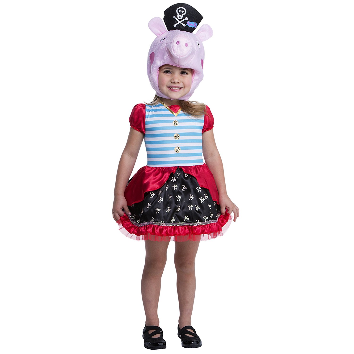 Peppa Pig Pirate Costume For Toddlers (2T)