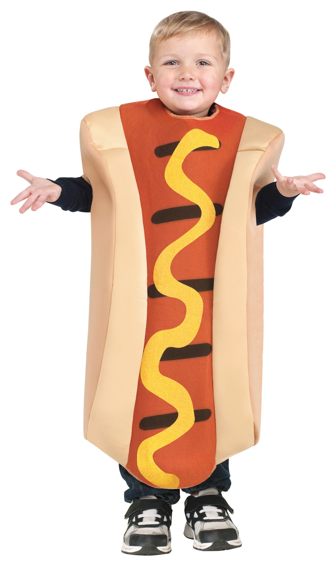 Unisex Hot Dog Toddler Costume, Multicolor, One Size
