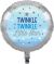 Creative Converting 322247 Twinkle Little Star Blue Foil Balloon Party Supplies, One Size, Multicolor