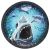 Forum Novelties 72934 Shark Party Luncheon Plate (8 Pack), One Size, Multicolor