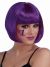 Forum 71602 Colored Bob Wig Party Supplies, One Size, Purple