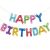 Creative Converting 331785 Balloon Banner, Happy Birthday, Rainbow Foil, 16 Inches X 14, Multicolor