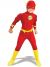 Rubies Dc Comics Deluxe Muscle Chest The Flash Childs Costume, Small