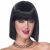 Forum Novelties 67379 Vibe (Black) Adult Wig Color, One Size Fits Most, Multi, Pack Of 1