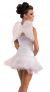 Forum Novelties Womens Adult Club Angel Feather Wings Costume Accessory, White, One Size