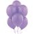 Birthdayexpress Lavender Matte 11 Inches Latex Balloons (6)