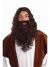 Forum Biblical Wig And Beard Set, Brown, One Size