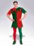 Forum Christmas Tights, Red & Green, Standard Size
