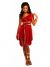 Forum Novelties Roman Goddess Costume, Red, One Size