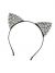 Forum Novelties Midnight Menagerie Rhinestone Cat Ear Headband Adult One Size