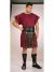 Rubies Costume Mens Roman Apron And Belt Accessory, Multicolor, One Size