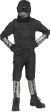 Gaming Fighter Chld Costume, Black, Large(12-14)