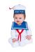 Baby Ghostbusters Classic Stay Puft Costume Romper,0-6 (Months)