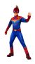 Kids Captain Marvel Deluxe Hero Suit Girls Costume, Medium