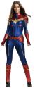 Women's Captain Marvel Adult Grand Heritage Costume, Large
