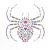 Craft Basics Martha Stewart Crafts Gemstone Spider Sticker 5.5 inches