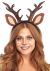 Women's Deer Fawn Antler Headband Brown One Size
