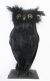 Black Static Owl 10 inches