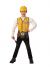 Rubies Opus Collection Childs Construction Worker Costume, Large